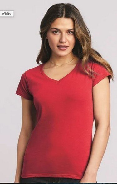 *SPECIAL.ORDER* Shirts: Women V Neck Crew Shirt 64V00L